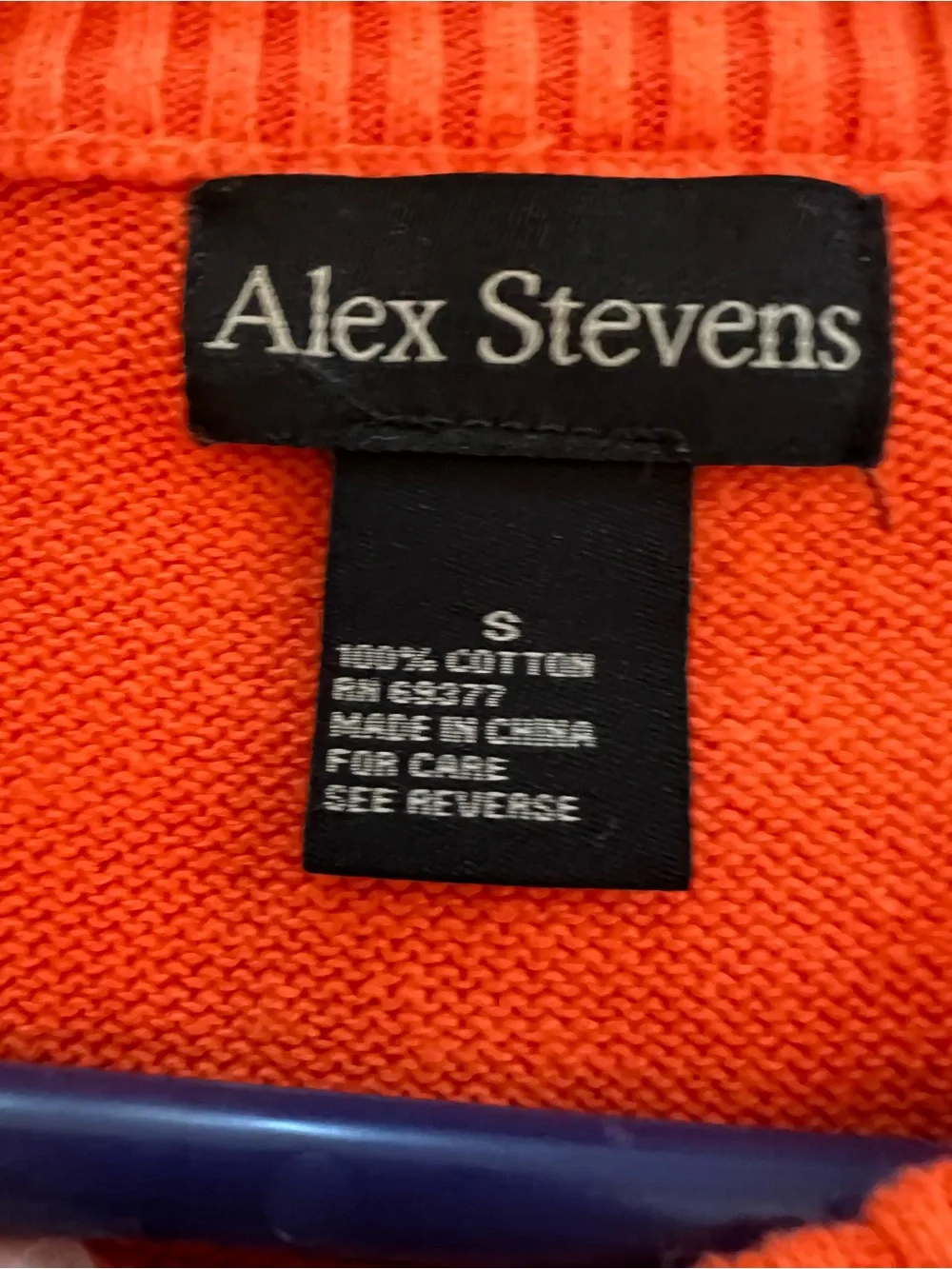 Alex Stevens bold orange